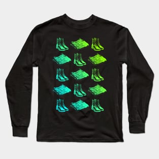 Boots and Pants (Gradient) Long Sleeve T-Shirt